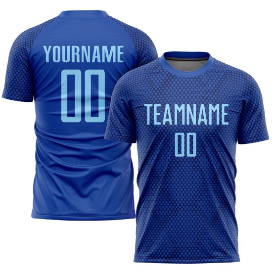 Jersey Light Uniform Sublimation Soccer Blue Royal Custom Jersey Light Uniform Sublimation Soccer Blue Royal Custom